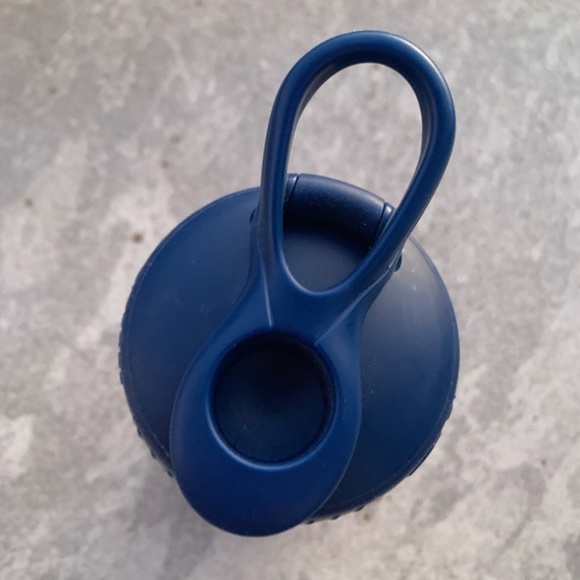 Ketolent Blender Bottle Clear Blue Rubber 26oz NWT - Picture 5 of 6